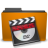 orange, folder, video 