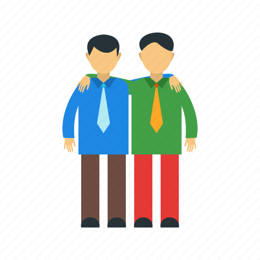 Family, friends, group, people, standing, young, people connection icon - Download on Iconfinder