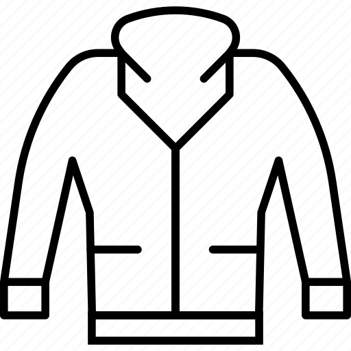 Clothing, garment, jacket, windbreaker icon - Download on Iconfinder