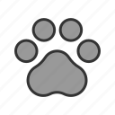 pawprint, wildlife, hunting, hiking, outdoors, nature, expedition, pet