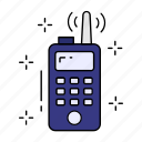 walkie talkie, gps, phone, calling, signalling
