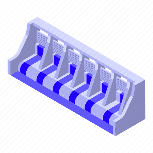 Hydro, power, dam, isometric icon - Download on Iconfinder