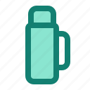 thermos, thermo, flask, hot, drink, water, bottle