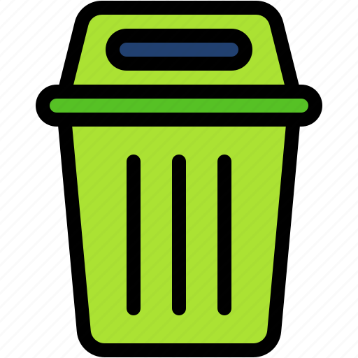 Delete, trash, can, garbage, rubbish icon - Download on Iconfinder