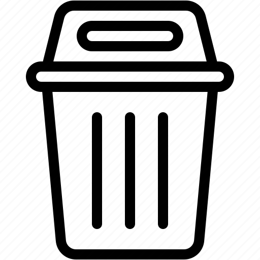 Delete, trash, can, garbage, rubbish icon - Download on Iconfinder