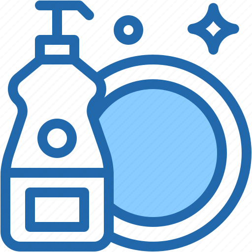 Dishes, cleaning, plates, washing, plate, liquid, soap icon - Download on Iconfinder
