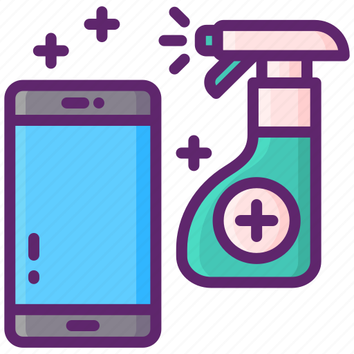 Cleaning, devices, hygiene, mobile icon - Download on Iconfinder
