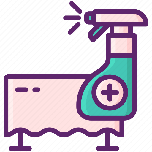 Cleaning, hygiene, sanithyser, surface icon - Download on Iconfinder