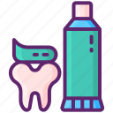 hygiene, tooth, toothpaste