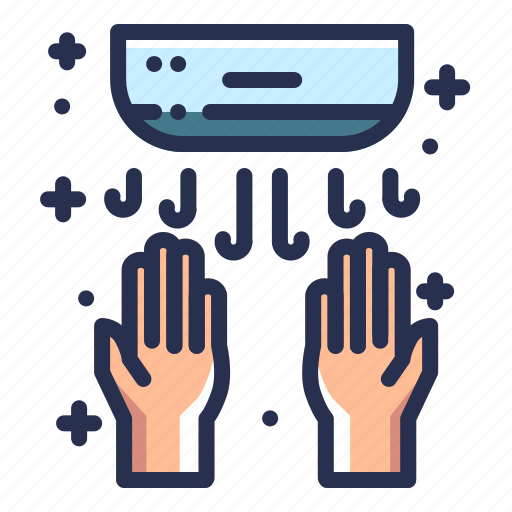 Hygiene, hand, dry, clean, care, sanitary, cleaning icon - Download on Iconfinder