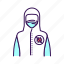 hygiene, medical, protective, suit, worker 