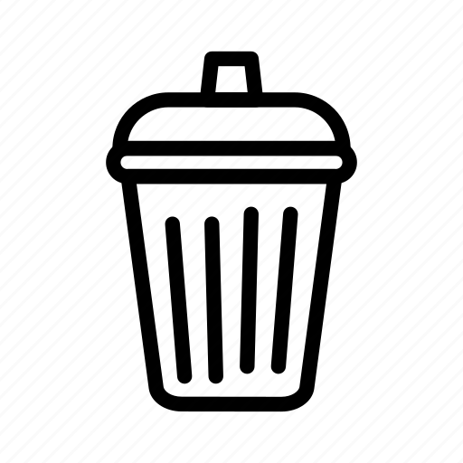 Trash bin, garbage, delete, remove, empty icon - Download on Iconfinder