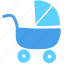 baby car, carriage, cart, stroller, baby, child, newborn 