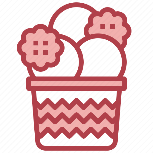 Cup, cookie, holidays, summer, dessert, ice cream icon - Download on Iconfinder