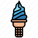 soft, serve, cone, restaurant, summertime, sweet, ice cream