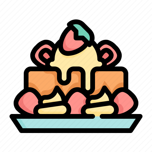 Toast, bakery, dessert, ice, cream, icecream, sweets icon - Download on Iconfinder