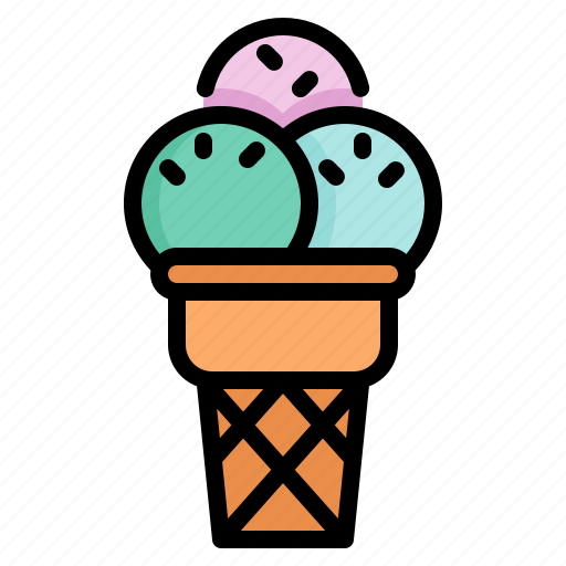 Scoop, flavor, dessert, sweet, ice, cream icon - Download on Iconfinder