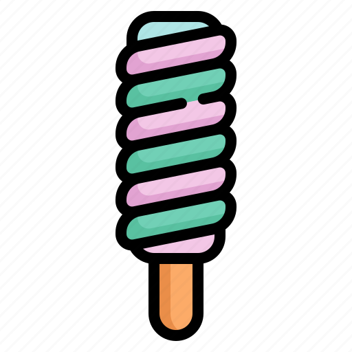 Popsicle, ice, cream, sweet icon - Download on Iconfinder