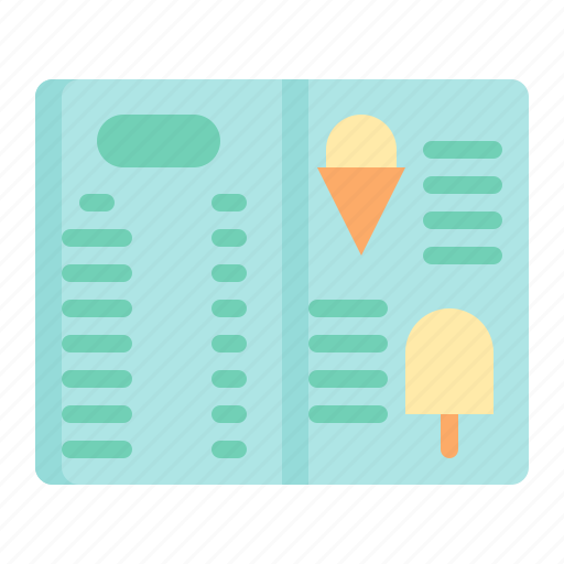 Menu, ice, cream, sweet, shop, restaurant icon - Download on Iconfinder