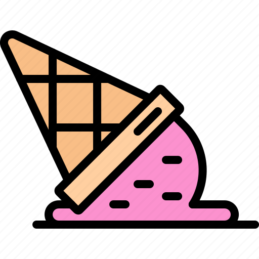 Ice, cream, waffle, food, cafe, shop icon - Download on Iconfinder