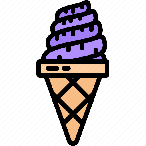 Ice, cream, waffle, food, cafe, shop icon - Download on Iconfinder