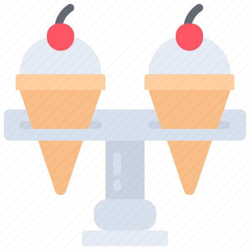 Ice, cream, waffle, holder, food, cafe, shop icon - Download on Iconfinder