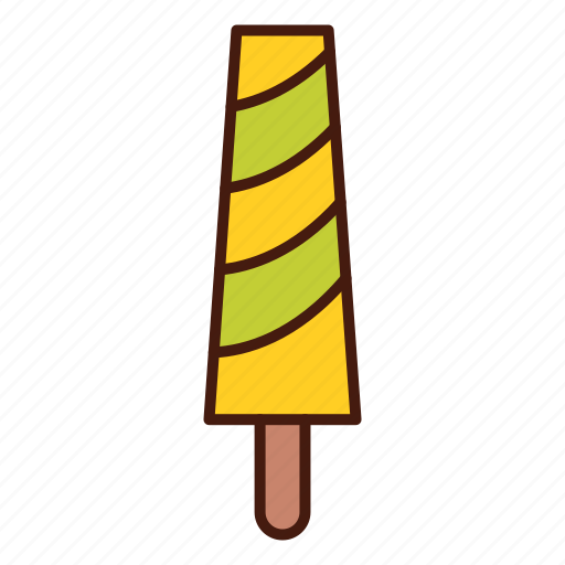 Cone, cone ice cream, dessert, ice cream, refreshment icon - Download on Iconfinder