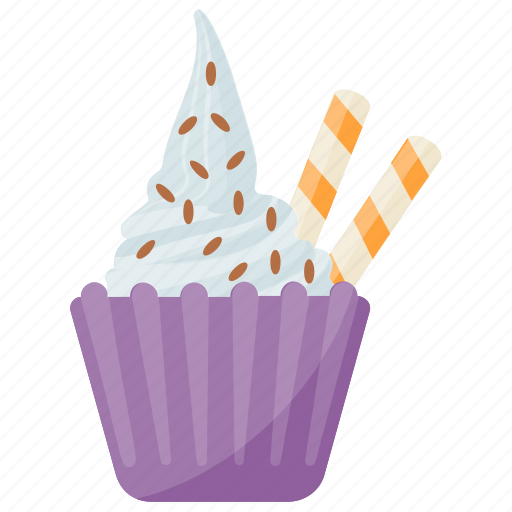 Cookie and cream, cookies and cream ice cream, gelato, ice cream, sundae icon - Download on Iconfinder