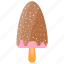 chocolate dip popsicle, chocolate dipped ice cream, popsicle, strawberry and chocolate ice cream, strawberry popsicle 