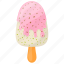 cotton candy popsicle, fluffy ice cream, ice cream, ice cream stick, popsicle 