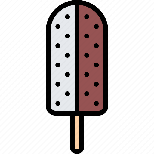 Chocolate, cream, dessert, ice, shop, stick, vanilla icon - Download on Iconfinder