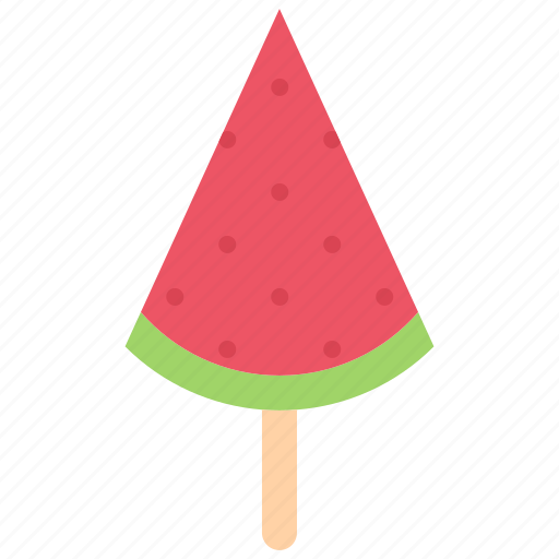Cream, dessert, fruit, ice, shop, stick, watermelon icon - Download on Iconfinder