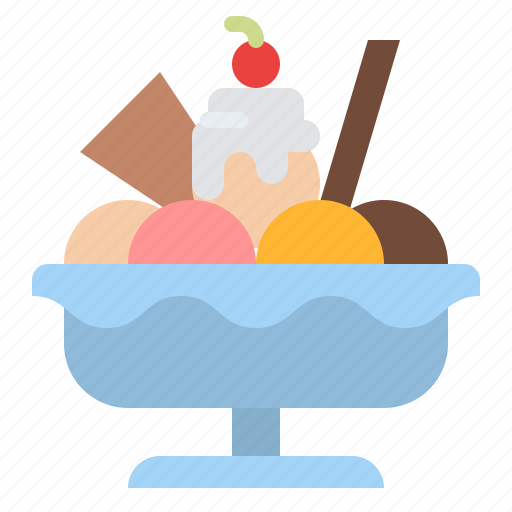 Dessert, ice cream, scoops, sweets icon - Download on Iconfinder