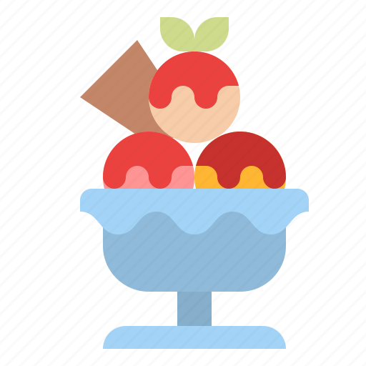 Dessert, ice cream, sunday, sweets icon - Download on Iconfinder