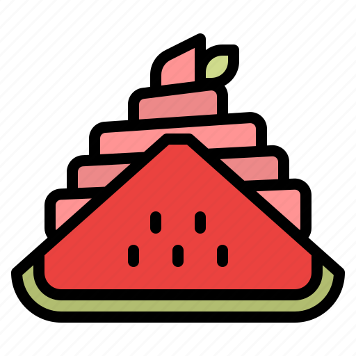 Dessert, ice cream, summer, watermelon icon - Download on Iconfinder