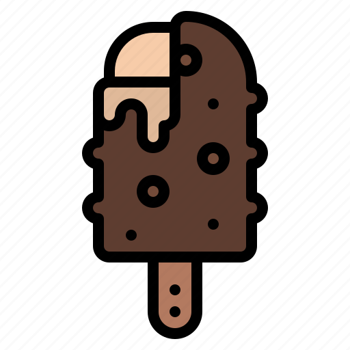 Chocolate, pop, popsicle, summer icon - Download on Iconfinder