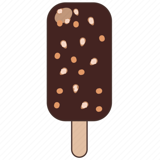Chocolate, cream, dessert, gelato, ice, icecream, popsicle icon - Download on Iconfinder