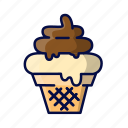 cone, ice cream, ice lolly, popsicle