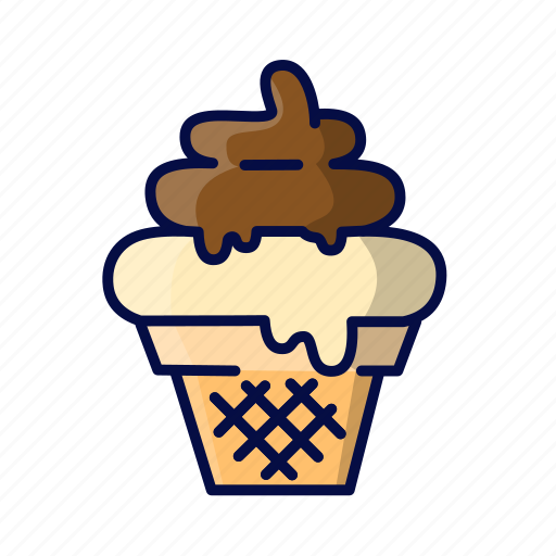 Cone, ice cream, ice lolly, popsicle icon - Download on Iconfinder