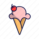 cone, ice cream, ice lolly, popsicle