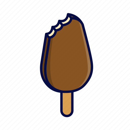 Chocolate, ice cream, ice lolly, popsicle icon - Download on Iconfinder