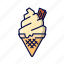 cone, ice cream, ice lolly, popsicle 