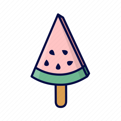 Ice cream, ice lolly, popsicle, watermelon ice cream icon - Download on Iconfinder