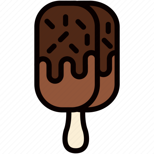 Ice, cream, dessert, sweet, popsicle icon - Download on Iconfinder