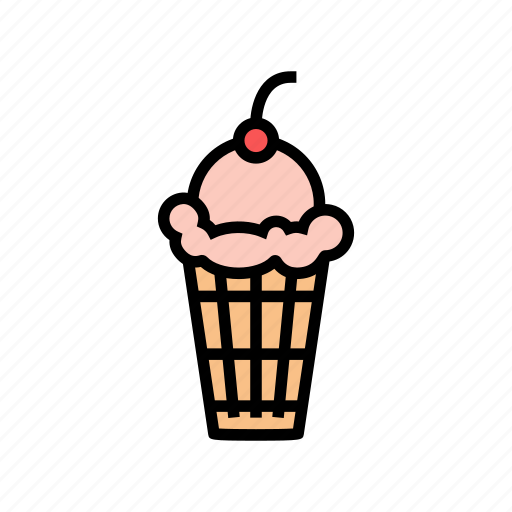 Cherry, ice, cream, delicious, dessert, food icon - Download on Iconfinder