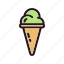 color, cone, cream, filled, ice, skup 