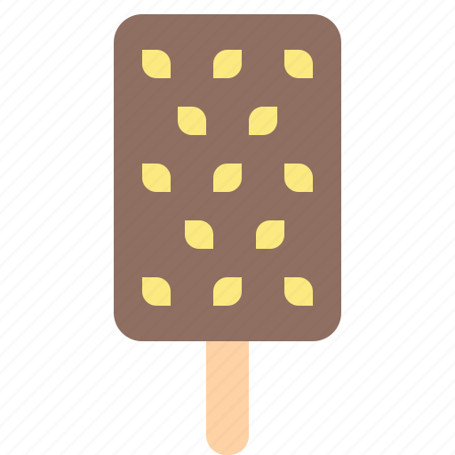 Chocobar, dessert, food, ice cream, ice pop, summer, sweet icon - Download on Iconfinder