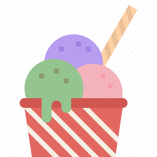 Cup, dessert, food, ice cream, summer, sweet icon - Download on Iconfinder