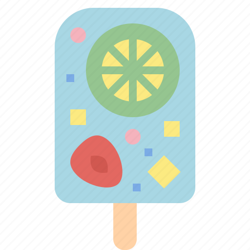 Dessert, food, fruit, ice cream, slice, summer, sweet icon - Download on Iconfinder