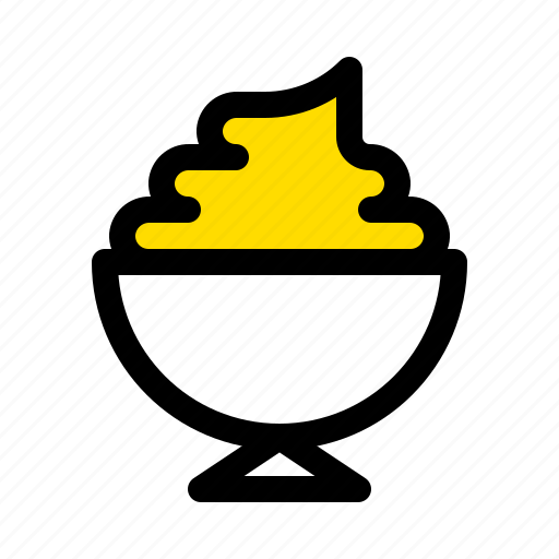 Cup, frozen, ice cream, soft serve, sweets icon - Download on Iconfinder